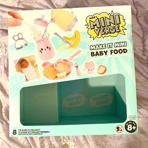 Mini Verse Make It Mini Baby Food Empty Display Box